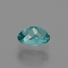 Apatita verde natural de 1,35 ct, corte óvalo, VS