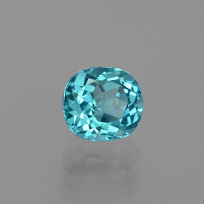 Apatito Azul verdoso natural de 1.37 ct, Corte Óvalo, VS