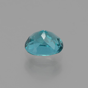 Apatito Azul verdoso natural de 1.27 ct, Corte Cojín, VS
