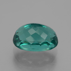Apatita verde natural de 6,56 ct, corte óvalo, VS