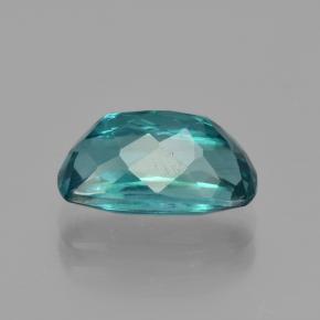 Apatita verde natural de 2,88 ct, corte cojín, VS