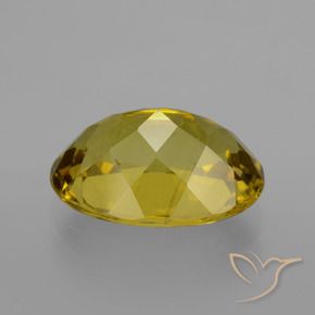 Apatito Amarillo púrpura natural de 6.93 ct, Ovalada, VS