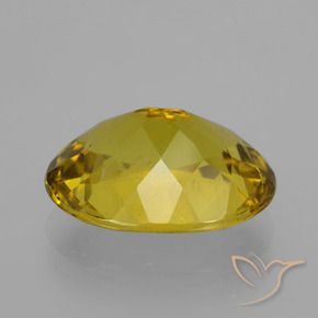 Apatito Amarillo otoño natural de 8.20 ct, Ovalada, VS-SI