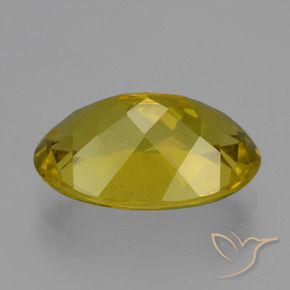 Apatito Amarillo amarronado natural de 9.00 ct, Ovalada, VS