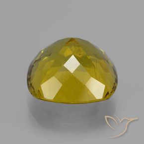 Apatito Amarillo dijón natural de 10.14 ct, Forma Cojín, VS