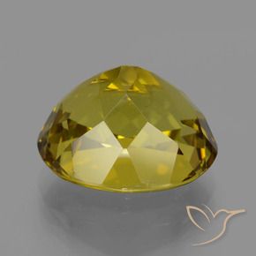 Apatito Amarillo dijón natural de 14.93 ct, Ovalada, VS