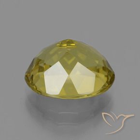 Apatito Amarillo amarronado natural de 5.50 ct, Ovalada, VS