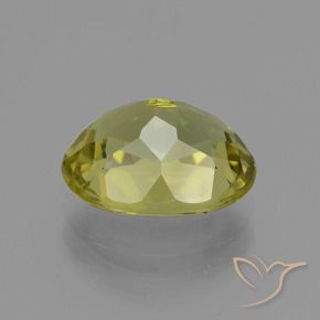 Apatito Amarillo medio natural de 4.44 ct, Ovalada, VS