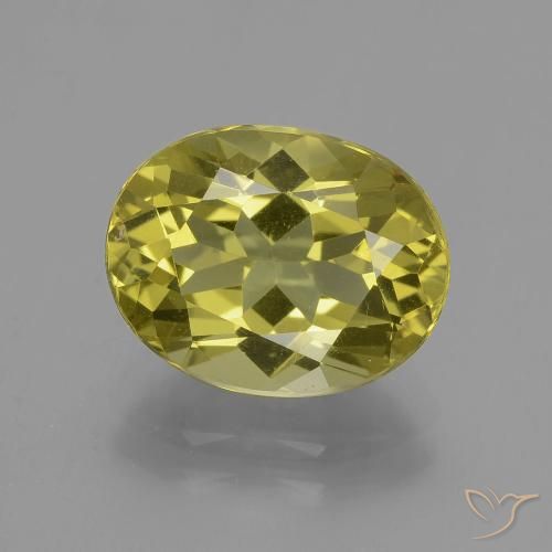 4.45ct Natural Amarillo medio Apatito, Ovalada, VVS-VS