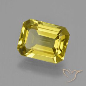 Apatito Amarillo amarronado natural de 4.69 ct, Corte Octágono / Esmeralda, VS