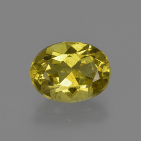 Apatito Amarillo púrpura natural de 2.17 ct, Corte Óvalo, VS