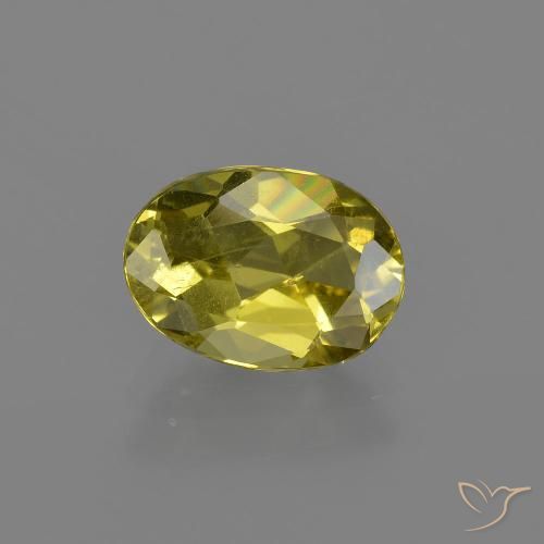 1.91ct Natural Amarillo claro Apatito, Ovalada, VS-SI