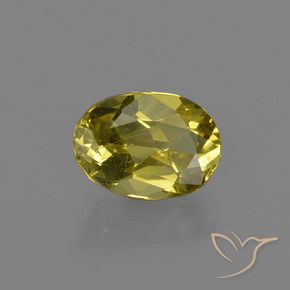 Apatito Amarillo claro natural de 1.91 ct, Ovalada, VS-SI