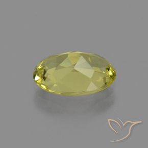 Apatito Amarillo terroso natural de 2.26 ct, Ovalada, VS