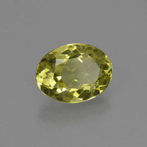 Apatita amarillo natural de 2,28 ct, corte óvalo, VS