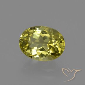 Apatito Amarillo medio natural de 2.58 ct, Ovalada, VS