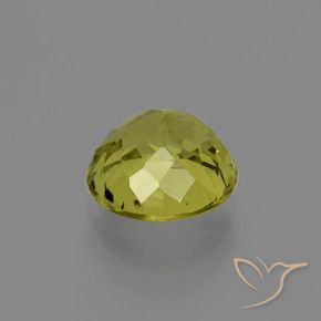 Apatita amarillo natural de 2,65 ct, corte redondo, VS