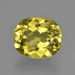 Apatita amarillo natural de 3,33 ct, corte óvalo, VS