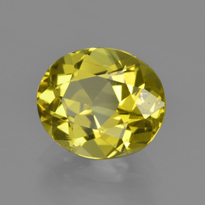 Apatito Amarillo dorado natural de 4.10 ct, Corte Óvalo, VS