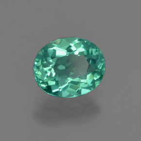 Apatita verde natural de 1,45 ct, corte óvalo, VVS-VS