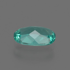 Apatita verde natural de 0,98 ct, corte óvalo, VS