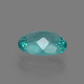 Apatita azul natural de 1,14 ct, corte óvalo, VVS-VS