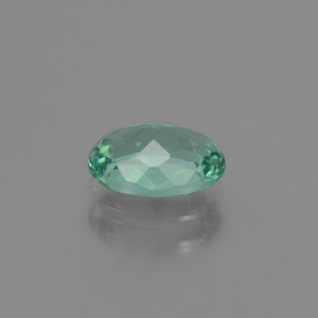 Apatito Verde azul natural de 1.14 ct, Corte Óvalo, VS