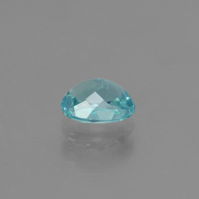 Apatita turquesa natural de 1,09 ct, corte óvalo, VS