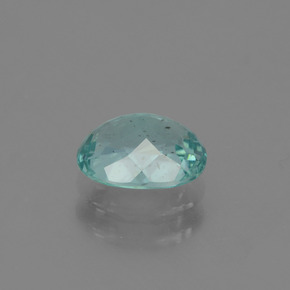 Apatita turquesa natural de 1,02 ct, corte óvalo, VS