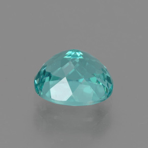 Apatito Azul verdoso natural de 1.39 ct, Corte Óvalo, VS