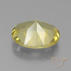 Apatito Amarillo medio natural de 4.13 ct, Ovalada, VS