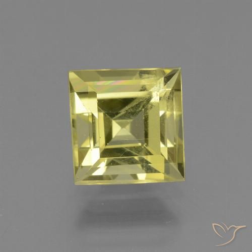 2.95ct Natural Amarillo maíz claro Apatito, Cuadrado, VS