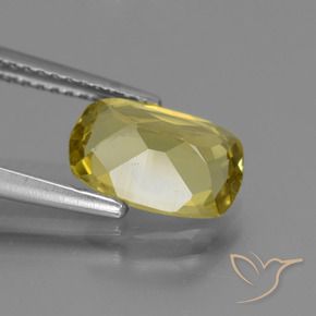 Apatito Amarillo medio natural de 2.01 ct, Forma Cojín, VS