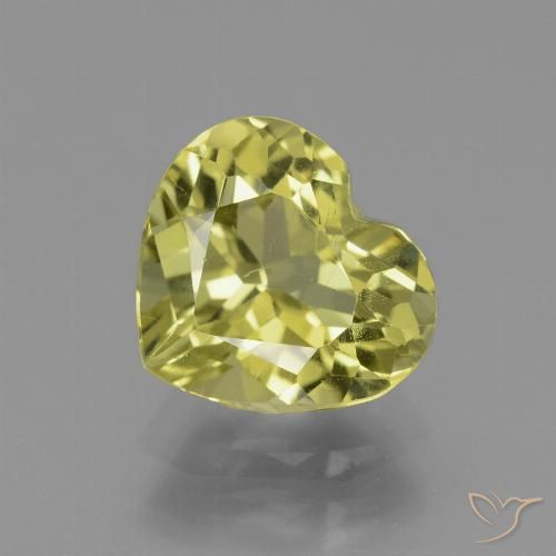 2.18ct Natural Amarillo maíz claro Apatito, Corazón, VS