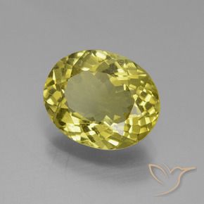 Apatito Amarillo medio natural de 2.86 ct, Ovalada, VS
