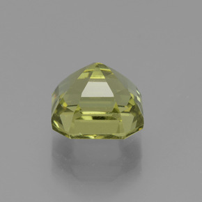 Apatita verde natural de 3,43 ct, corte esmeralda, VS