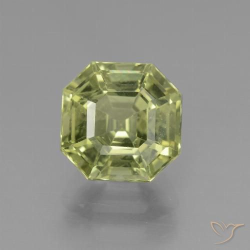 3.46ct Natural Verde claro Apatito, corte esmeralda, VS