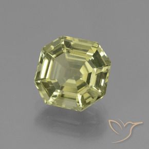 Apatito Verde claro natural de 2.83 ct, Corte Octágono / Esmeralda, VS