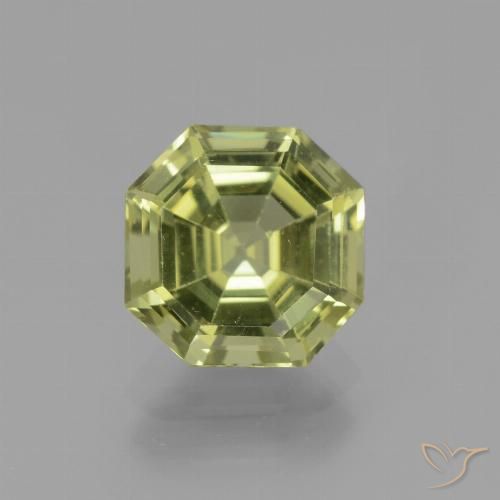 3.59ct Natural Verde claro Apatito, corte esmeralda, VVS-VS