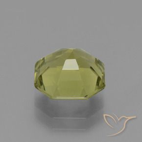 Apatito Verde amarillo natural de 3.21 ct, Corte Octágono / Esmeralda, VVS-VS