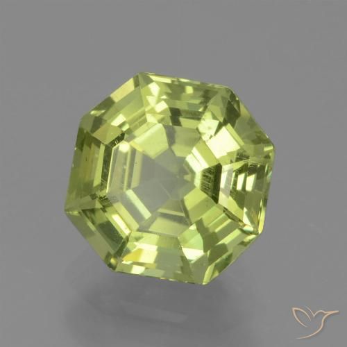 1.94ct Natural Amarillo claro Apatito, corte esmeralda, VS