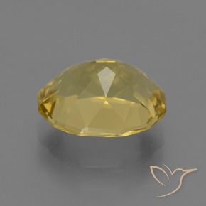 Apatito Amarillo claro natural de 5.24 ct, Ovalada, VVS-VS