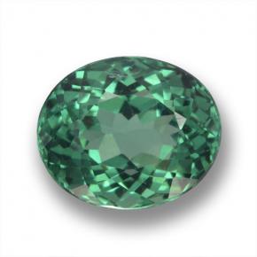 Apatito Verde natural de 2.16 ct, Corte Óvalo, VS-SI
