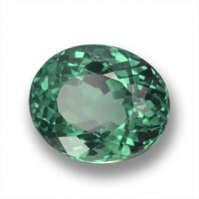 Apatito Verde natural de 2.16 ct, Corte Óvalo, VS-SI