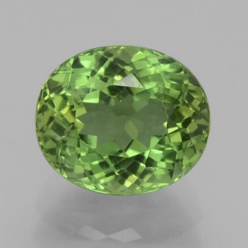 Apatito Verde oscuro natural de 2.18 ct, Corte Óvalo, VS-SI