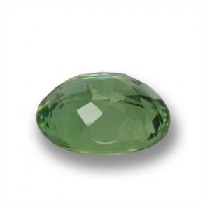 Apatita verde natural de 1,38 ct, corte óvalo, VS-SI