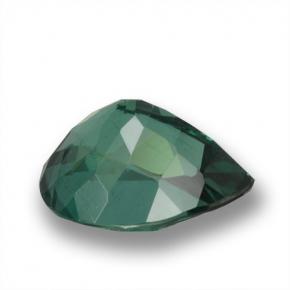 Apatita verde natural de 1,17 ct, en forma de pera, VS