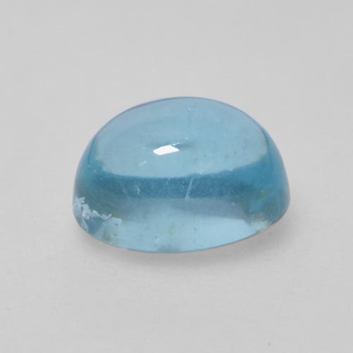 Apatito Azul claro natural de 1.10 ct, Corte Óvalo, Transparente