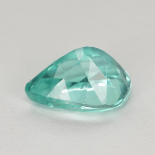 Apatita turquesa natural de 1,05 ct, en forma de pera, VS