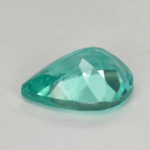 Apatito Verde azul natural de 1.07 ct, En forma de pera, VS
